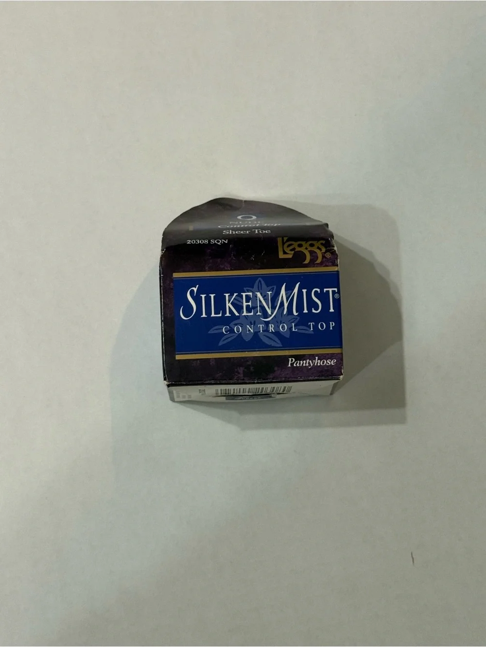 Vtg Leggs Silken Mist Control Top Pantyhose Nude Size Q NOS Deadstock 90s